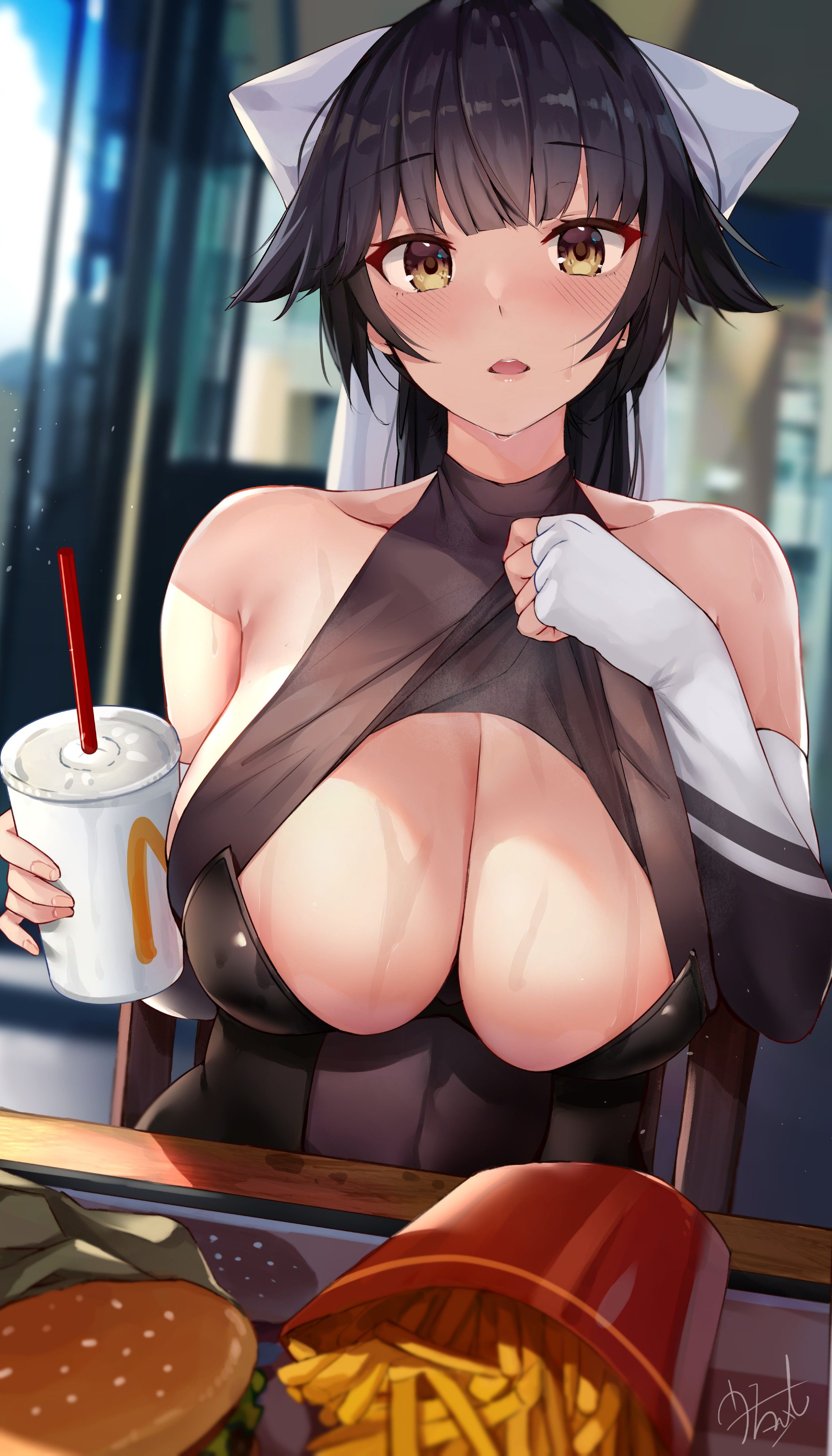 【2nd】Erotic image of a girl with a strong jacket and full view of milk and bra Part 37 19