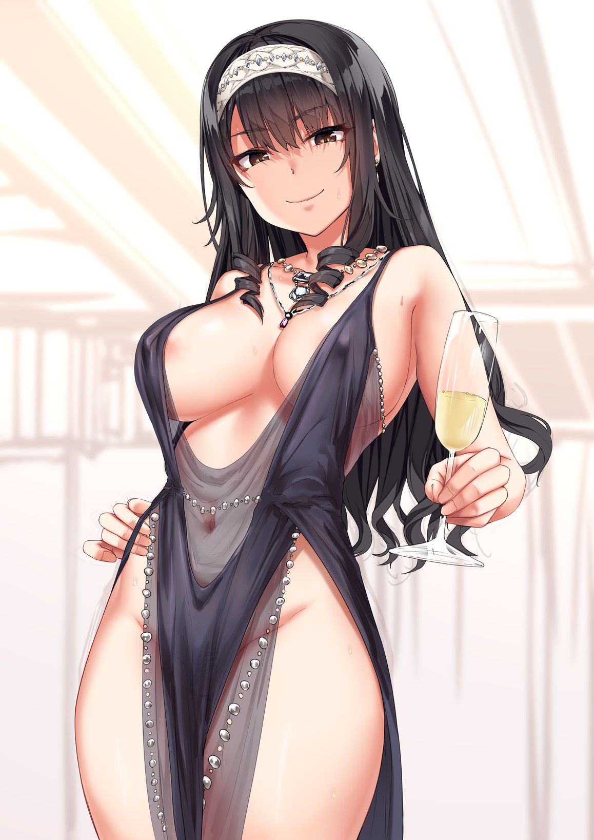 【2nd】Erotic image of a girl with nipples standing over clothes Part 34 3