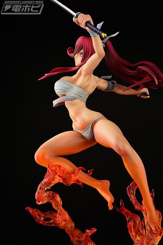 Erotic underwear figure to take off with erotic sarashi of Fairy Tail Elsa Scarlett! 18