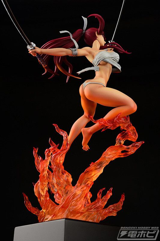 Erotic underwear figure to take off with erotic sarashi of Fairy Tail Elsa Scarlett! 20