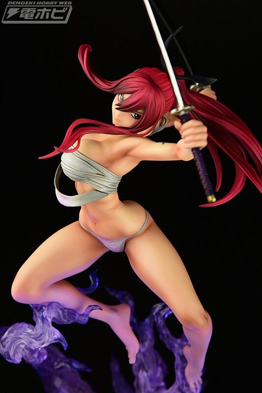 Erotic underwear figure to take off with erotic sarashi of Fairy Tail Elsa Scarlett! 25