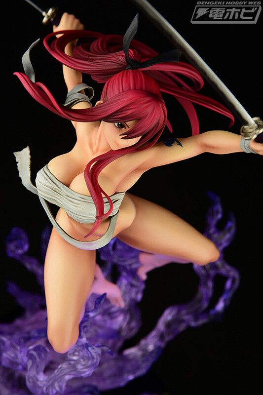 Erotic underwear figure to take off with erotic sarashi of Fairy Tail Elsa Scarlett! 26