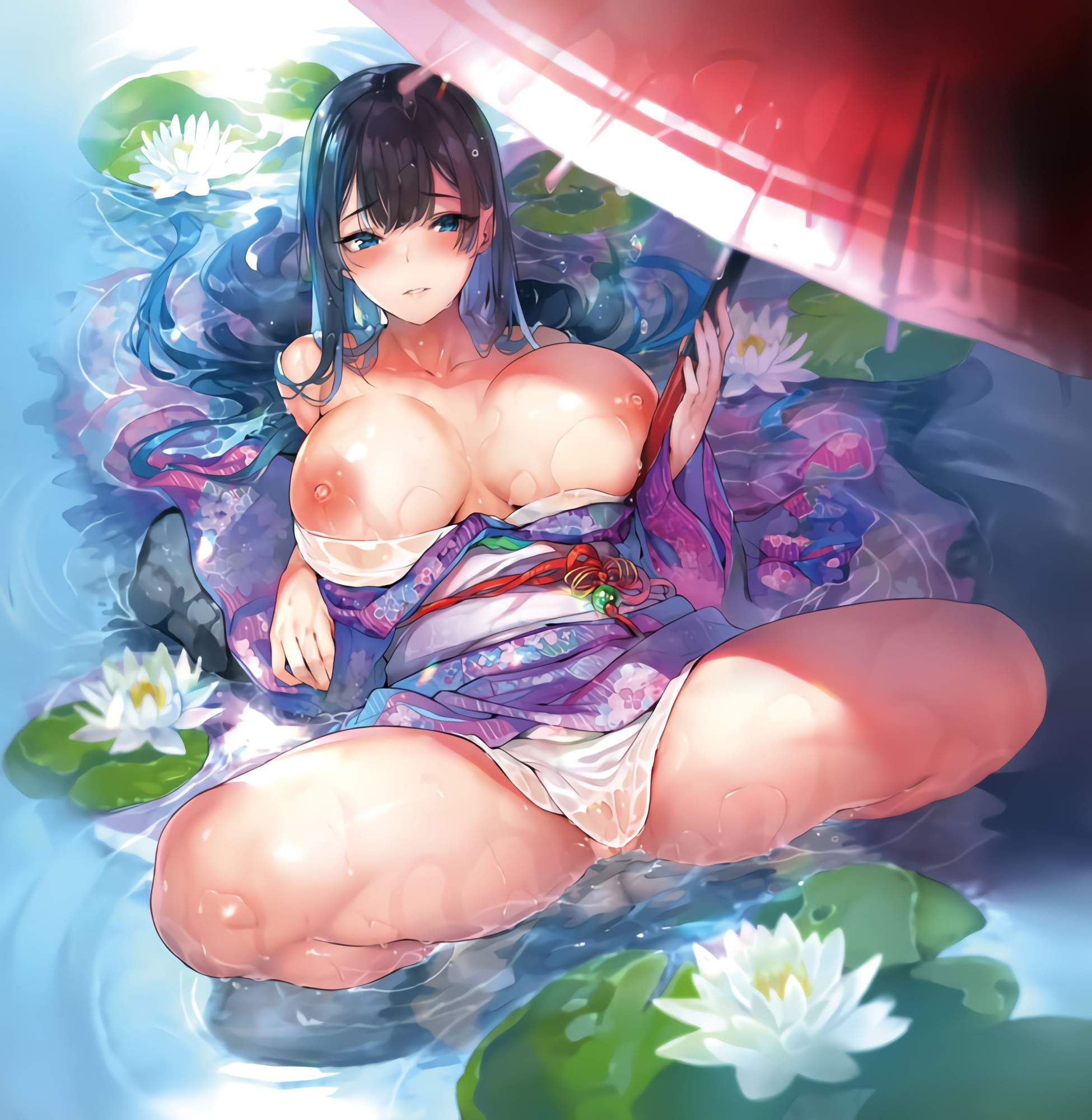 2D erotic image of kimono / yukata. 11