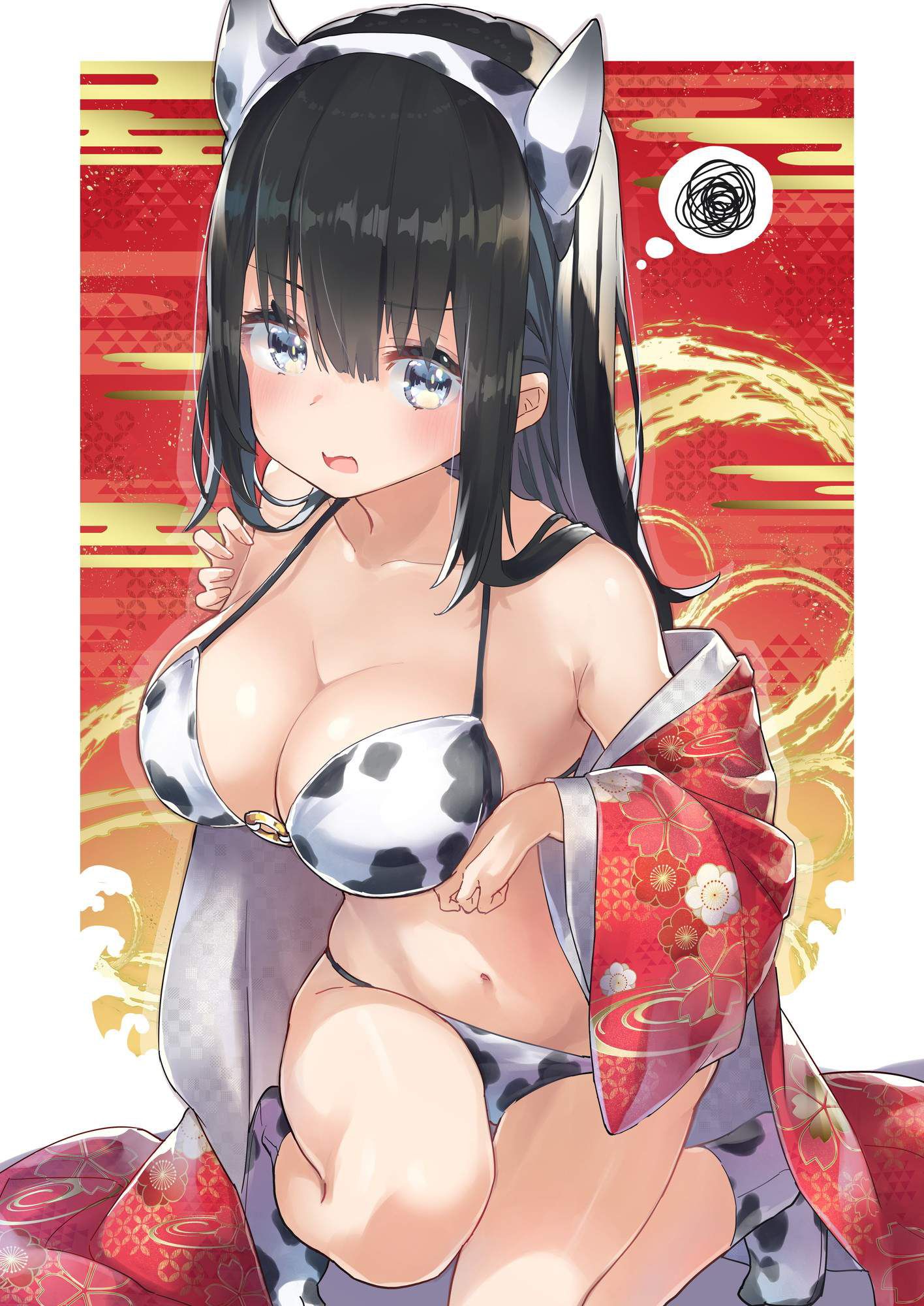 2D erotic image of kimono / yukata. 7