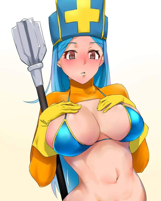【DQ3】Erotic image of a female monk [Dragon Quest III and ... 48